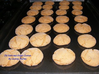 old fashioned ginger cookies %%