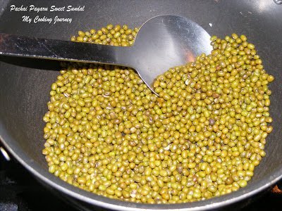 Pachai Payaru sweet sundal