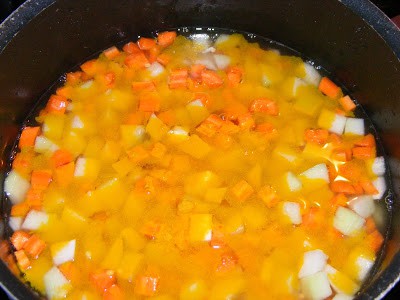Chow-chow Carrot Kootu Chow-chow Carrot Kootu