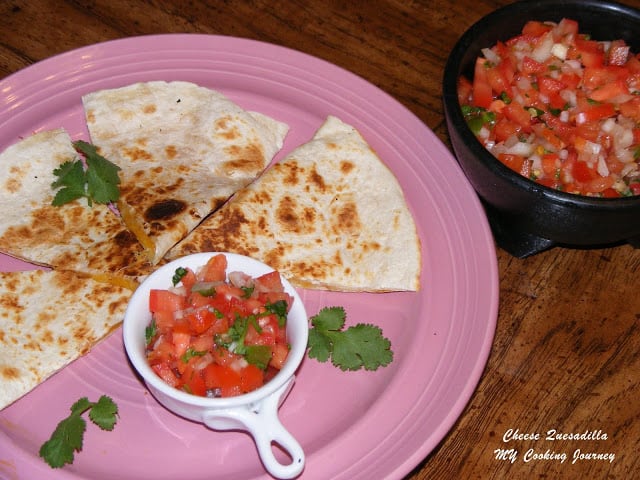 cheese quesedilla %%
