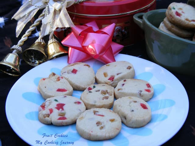 Fruit Cookies/Christmas Fruit Cookies/Tutti Frutti Cookies (Egg less) Fruit Cookies/Christmas Fruit Cookies/Tutti Frutti Cookies (Egg less)