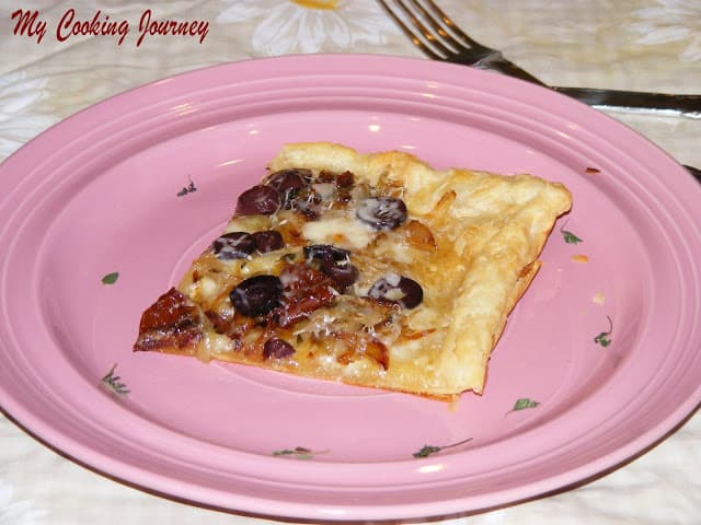 Sun dried tomato and Onion tart %%