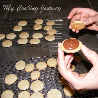 French Macarons with Chocolate Ganache French Macarons with Chocolate Ganache