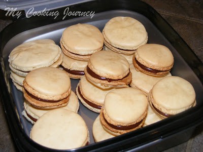 French Macarons with Chocolate Ganache French Macarons with Chocolate Ganache