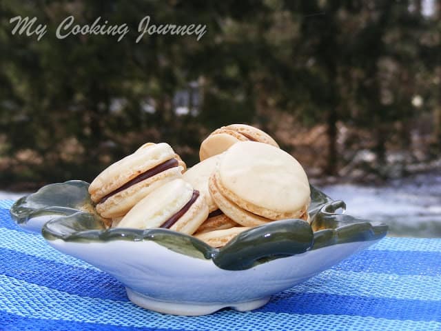 French Macarons with Chocolate Ganache French Macarons with Chocolate Ganache