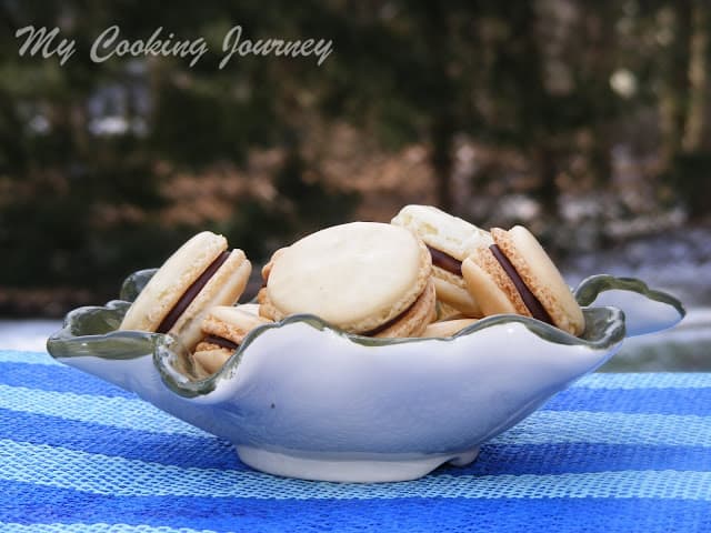 French Macarons with Chocolate Ganache French Macarons with Chocolate Ganache