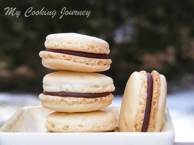 French Macarons with Chocolate Ganache French Macarons with Chocolate Ganache