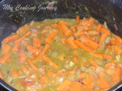 Carrot gravy subzi %%