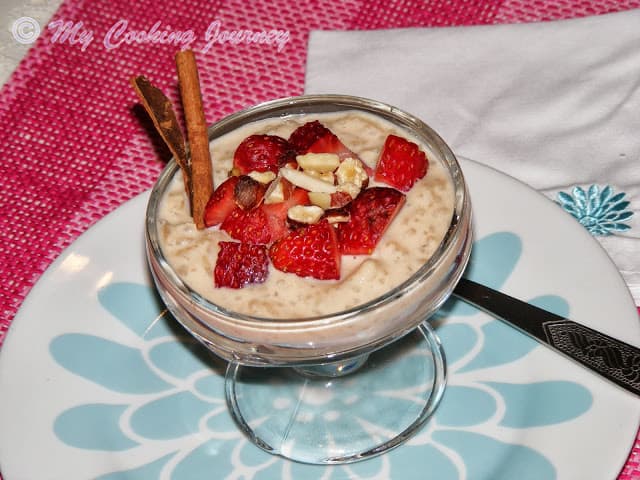 Rice conde sundae %%