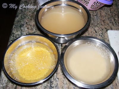 lentils and rice soaking for thaval vadai lentils and rice soaking for thaval vadai