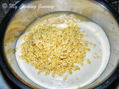 Batter for thavala vadai Batter for thavala vadai
