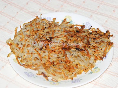 American breakfast Pancakes and Hashbrowns %%