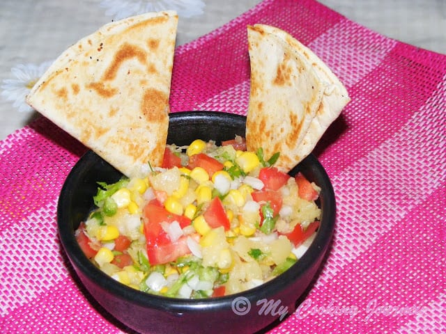 Corn Pineapple SalsaSalad %%
