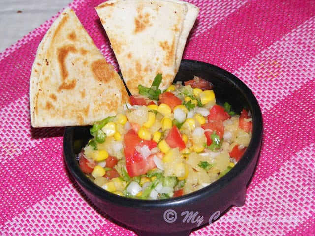 Corn Pineapple SalsaSalad %%