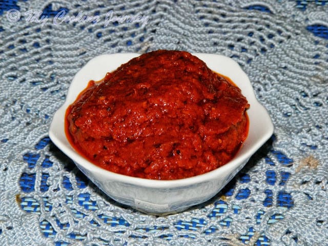 Tomato Pickle Tomato Pickle