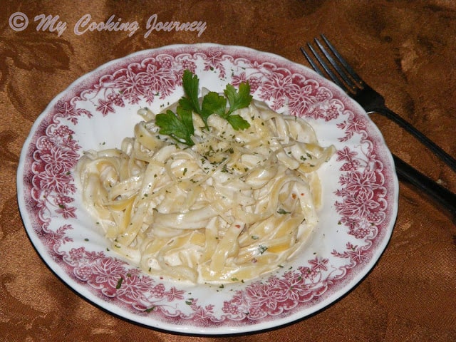 Fettucine Alfredo %%