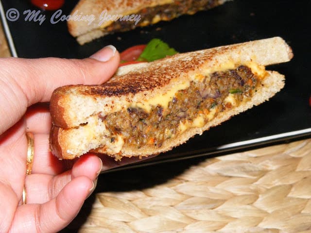 Bulgur Black bean Vegetable Patties %%