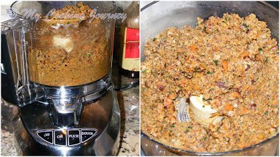 Bulgur Black bean vegetable patties