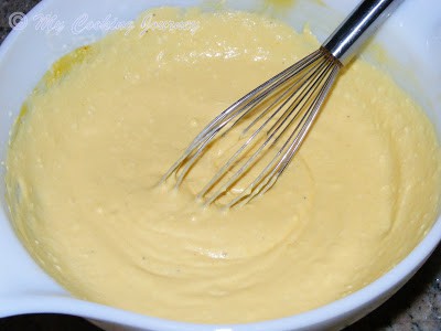 Egg less mango cheese cake %%