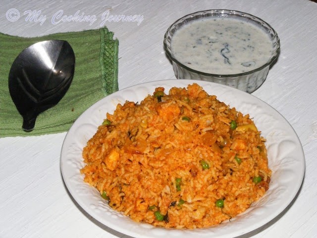 Tamatari Kasoori Pulao