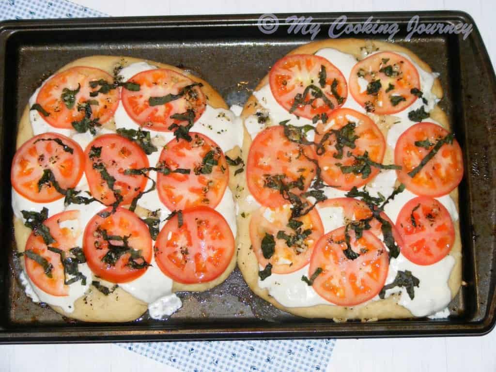 Focaccia Caprese %%