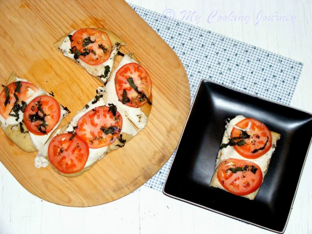 Focaccia Caprese %%