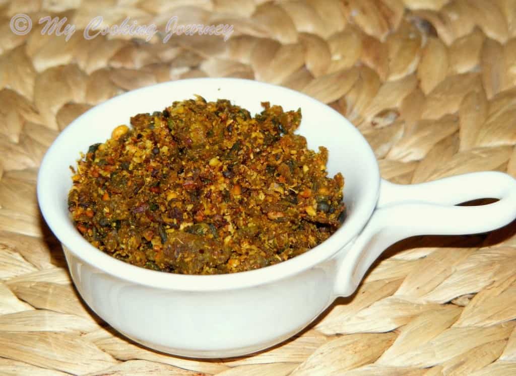 Pavakkai Podi Pavakkai Podi