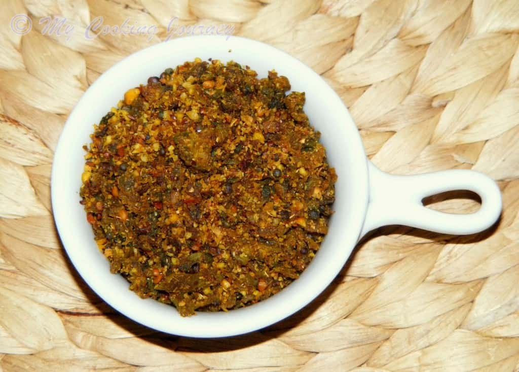 Pavakkai Podi Pavakkai Podi
