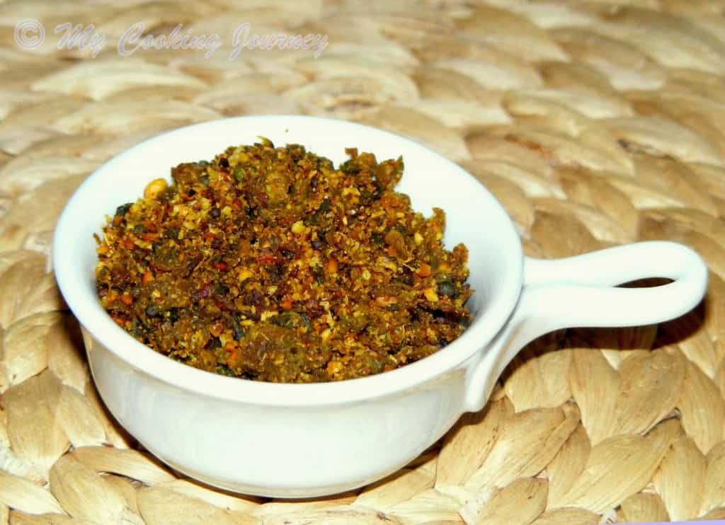 Pavakkai Podi Pavakkai Podi