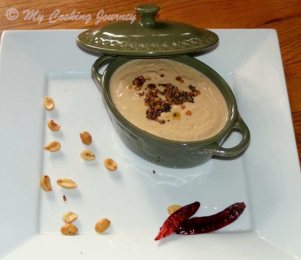 Peanut chutney %version % %%