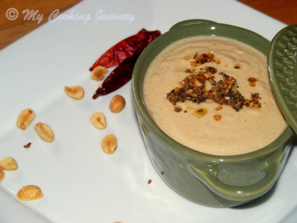 Peanut chutney %version % %%