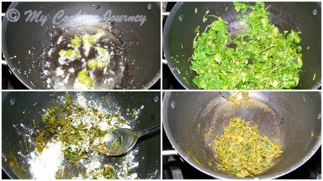 Stuffed Methi Paratha