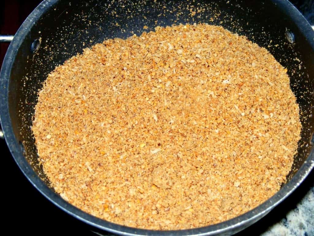 Thengai Podi with Flax Seed – Spicy Coconut Powder with Flax Seed Thengai Podi with Flax Seed – Spicy Coconut Powder with Flax Seed