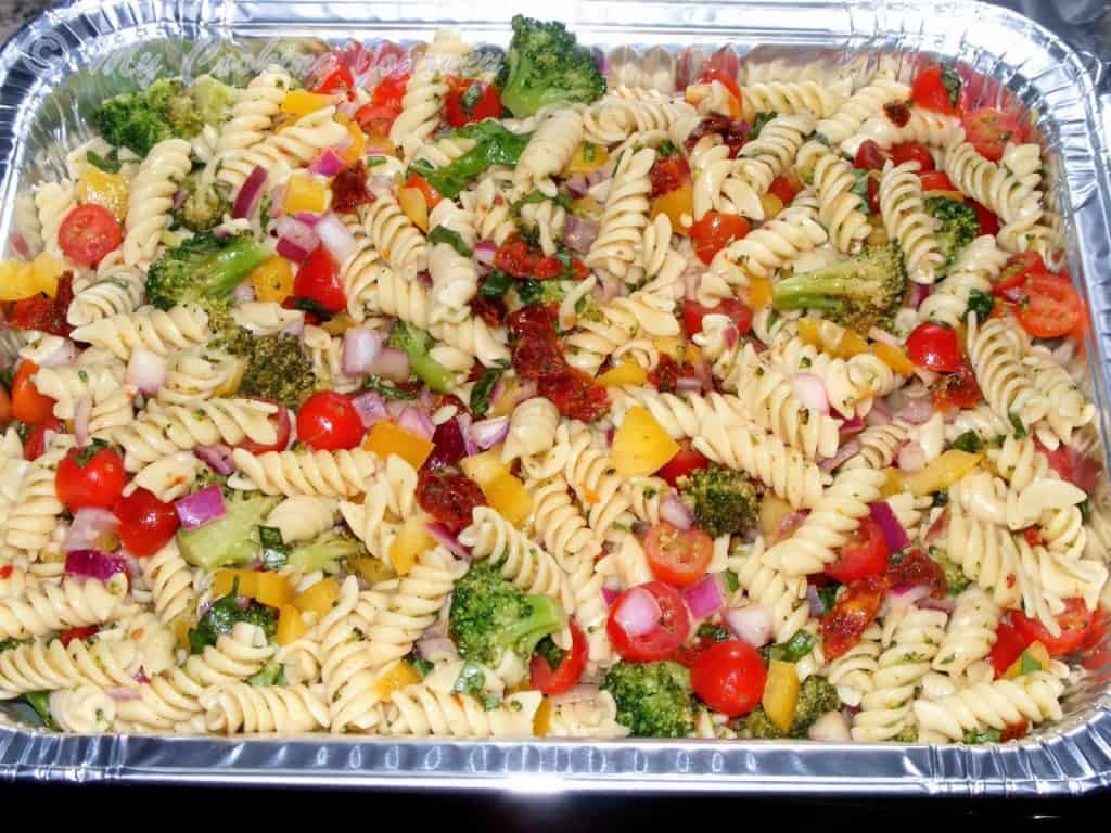 Pasta Salad with Sun Dried Tomatoes Pasta Salad with Sun Dried Tomatoes