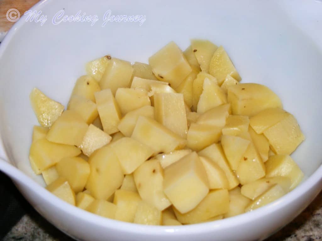 Delhi Aloo Chaat %%