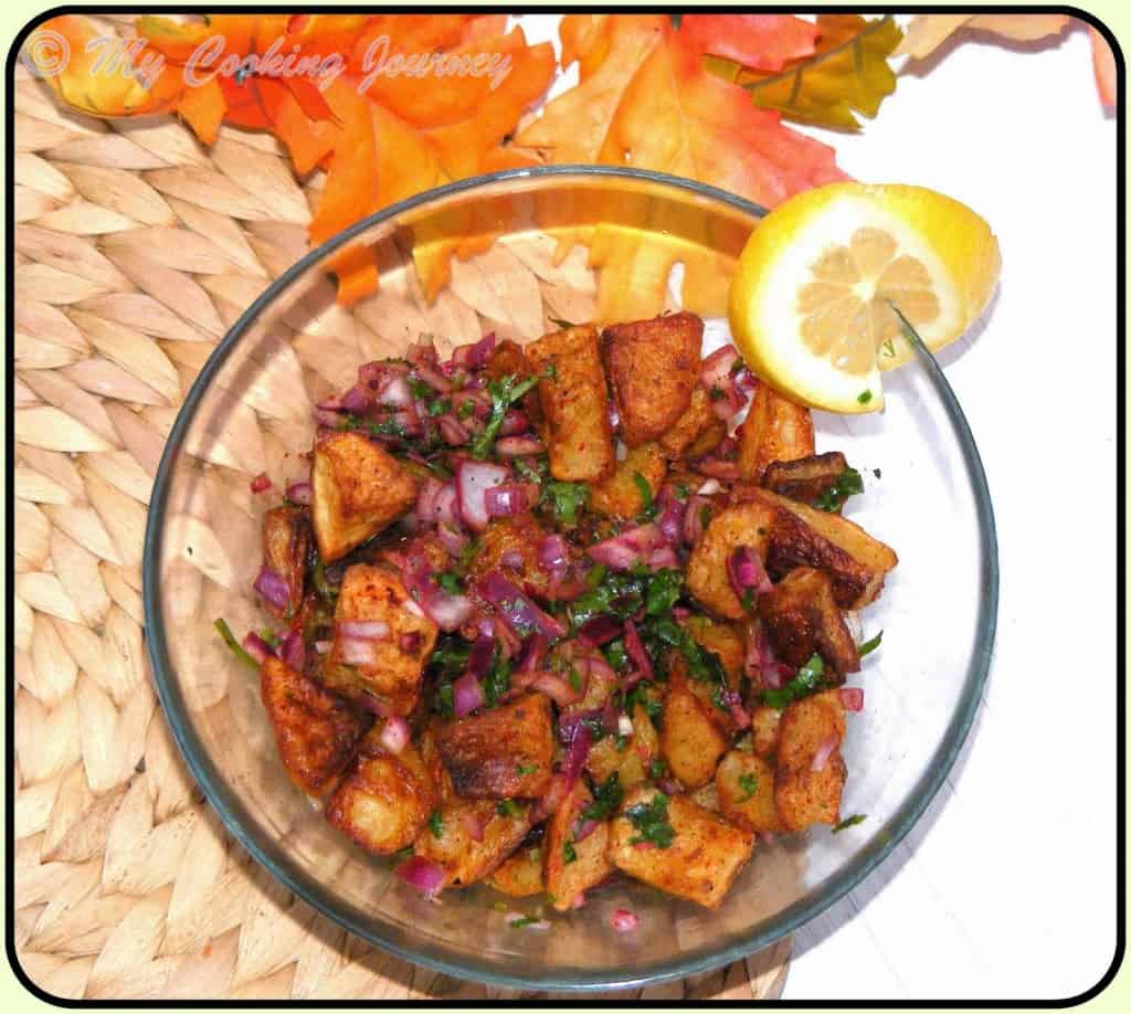 Delhi Aloo Chaat %%