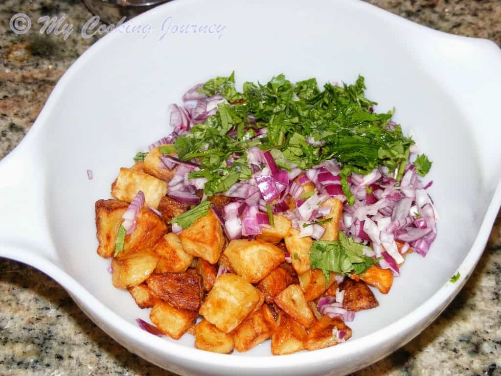 Delhi Aloo Chaat %%