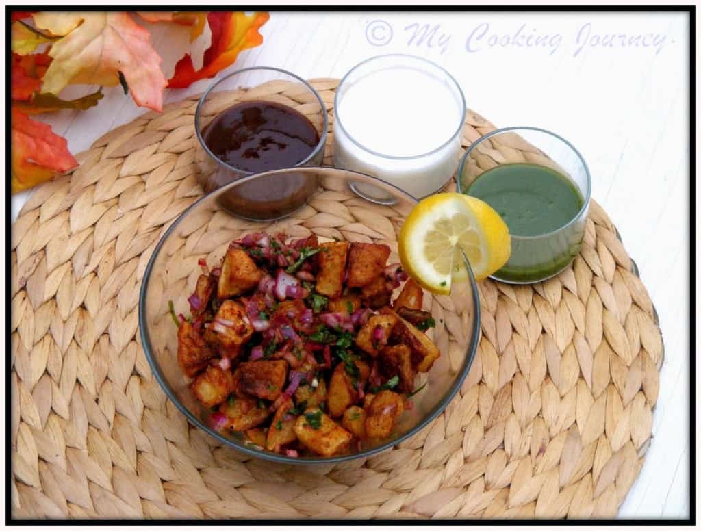Delhi Aloo Chaat %%