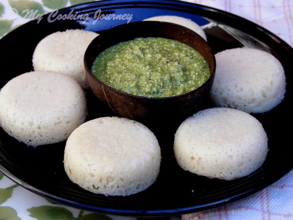 Goa Sannas with Special coconut chutney Goa Sannas with Special coconut chutney %%