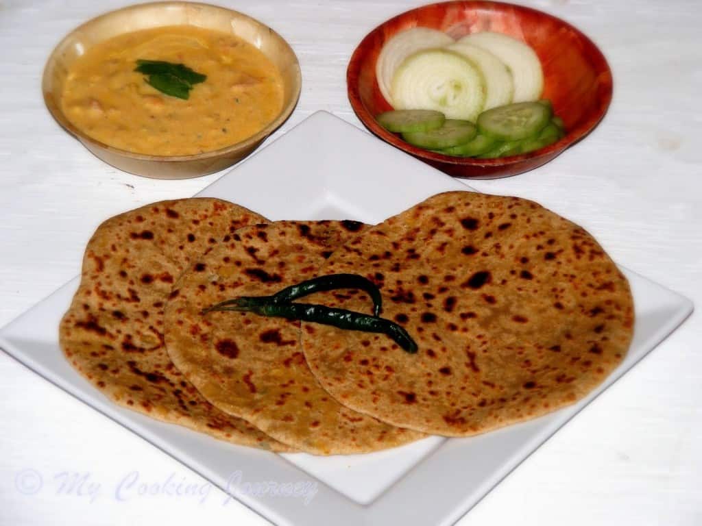Rajasthan Bikaneri Channa Dal Paratha %%