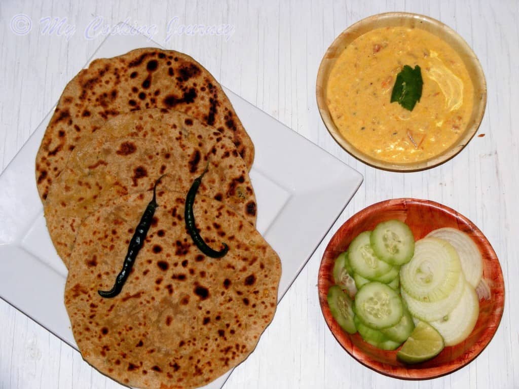 Rajasthan Bikaneri Channa Dal Paratha %%