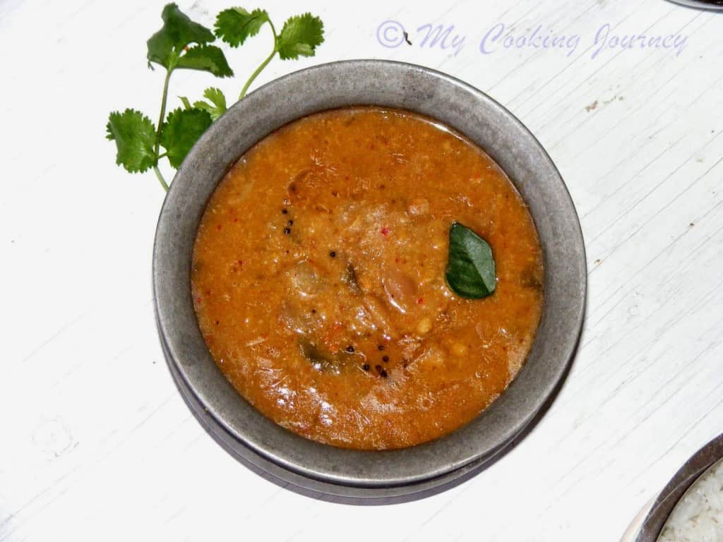 Tamil Nadu Feast Chinna Vengayam Araichu vitta sambhar %%