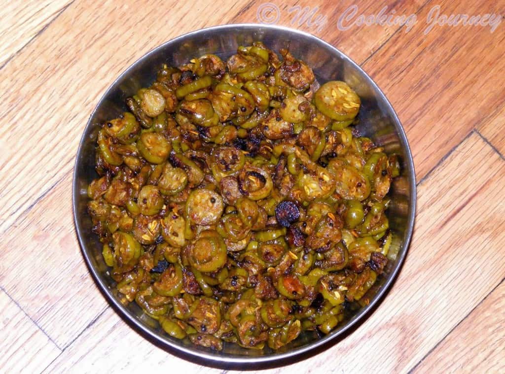 Tamil Nadu Feast Kovakkai curry %%