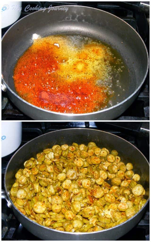 Tamil Nadu Feast Kovakkai curry