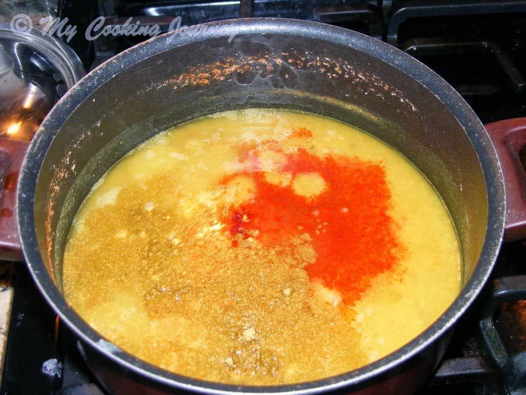 Mango Tuvar Dal Uttar Pradesh Thaali %%