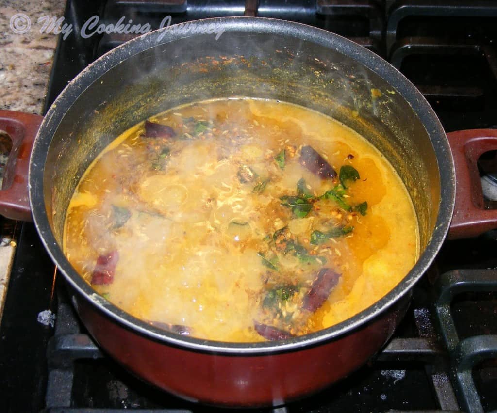 Mango Tuvar Dal Uttar Pradesh Thaali %%