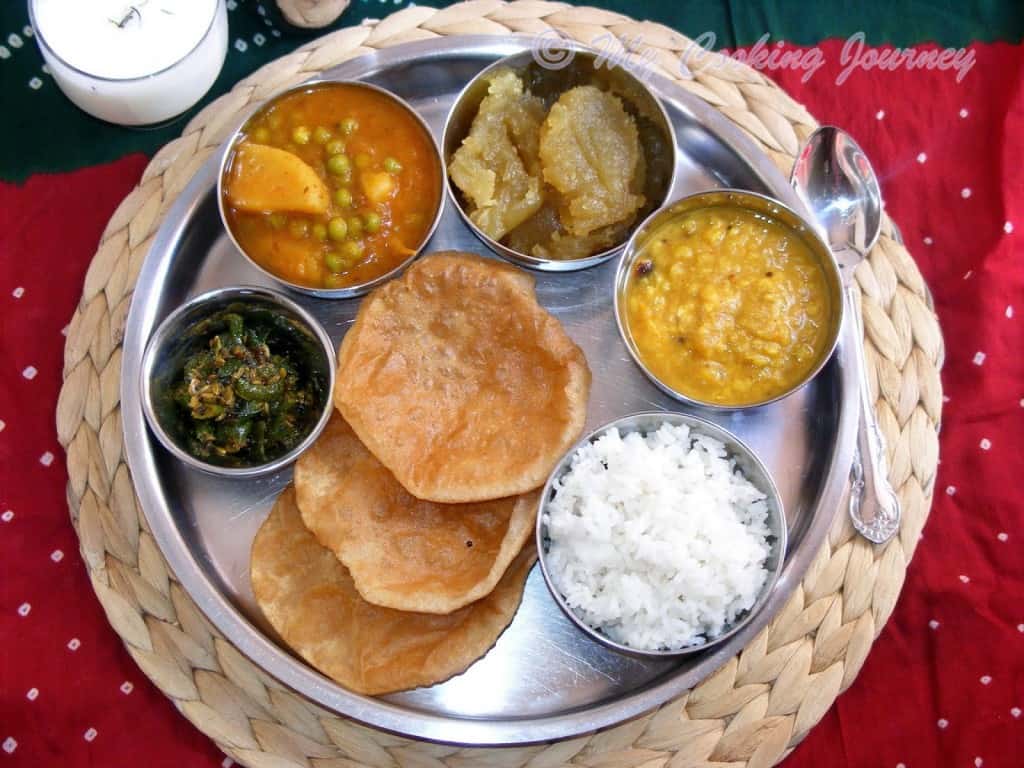 Mango Tuvar Dal Uttar Pradesh Thaali %%
