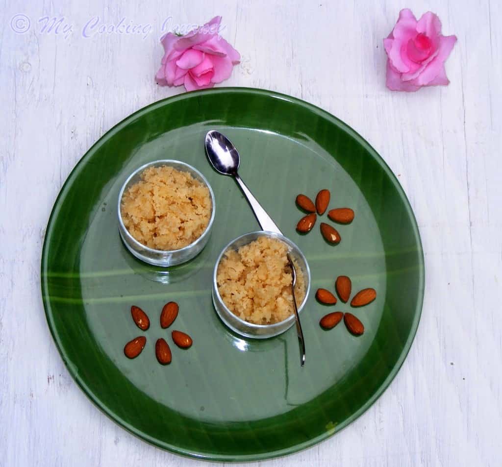 Badam Halwa %%