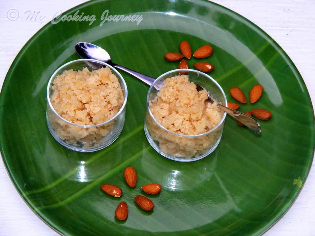 Badam Halwa %%