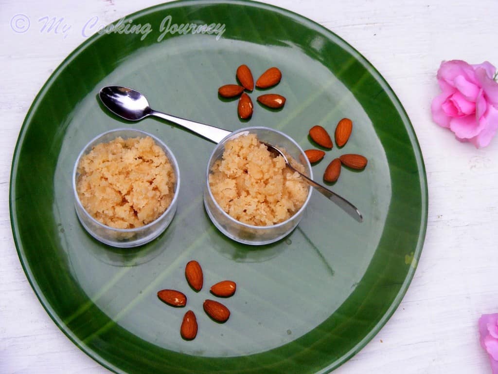 Badam Halwa %%